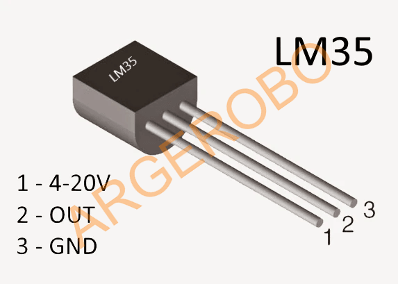 LM35 Sıcaklık Sensörü