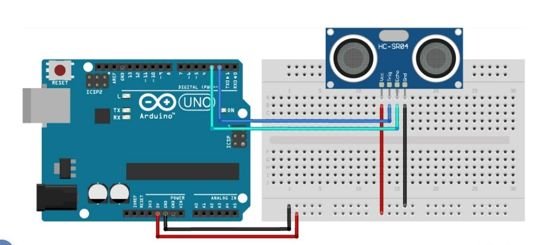 HC-SR04 Arduino Ultrasonik Mesafe Sensörü