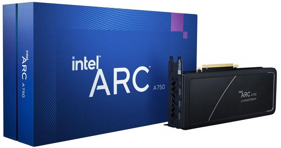 Intel Arc A750 Ekran Kartı (8GB GDDR6 256 Bit)