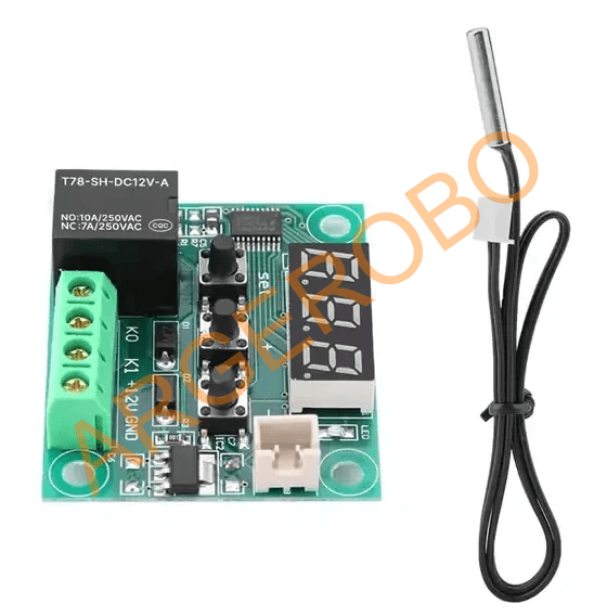 W1209 Dijital Röleli Termostat - Akvaryum Sıcaklık Kontrol Kartı