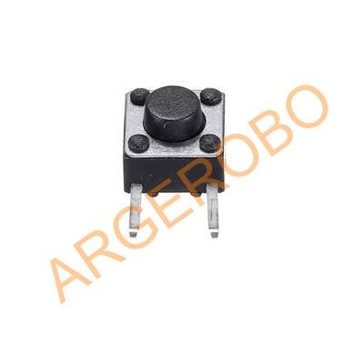 Push Buton 4 Pin Boyutlar: 6 x 6 x 4,3 mm