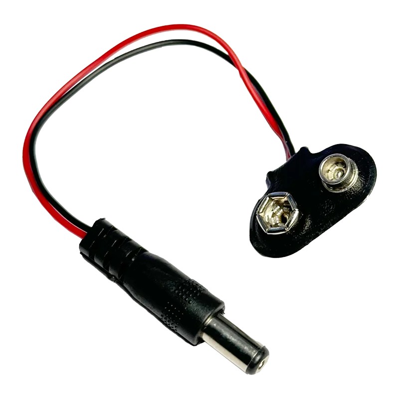 9V Pil Başlığı Jaklı Arduino Uyumlu
