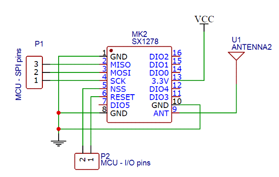 LoRa SX1278 433 MHz Modül