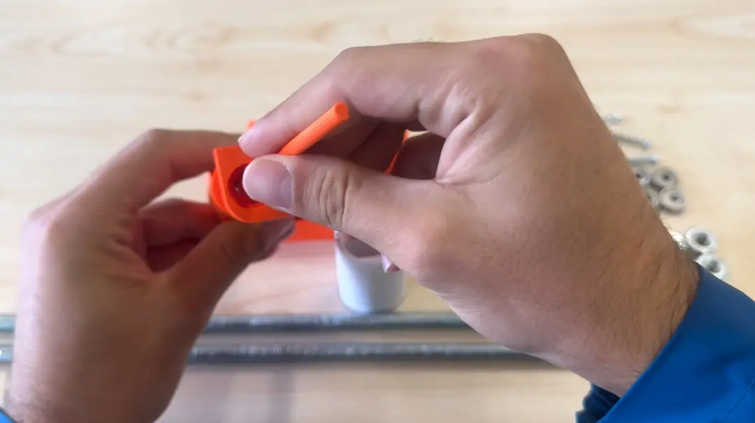 Kasnak Delikten Geçiriliyor