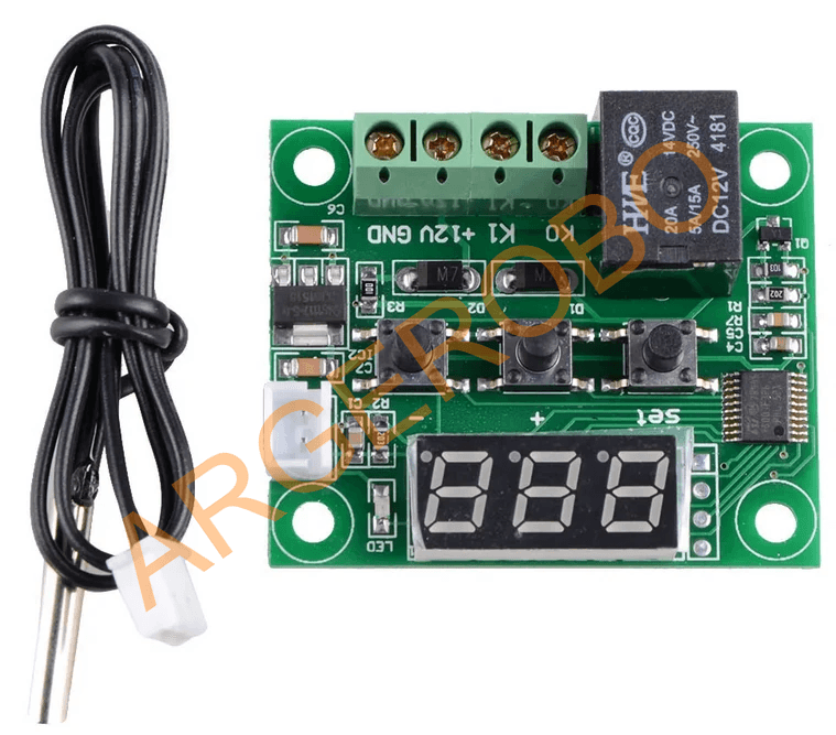 W1209 Dijital Röleli Termostat - Akvaryum Sıcaklık Kontrol Kartı