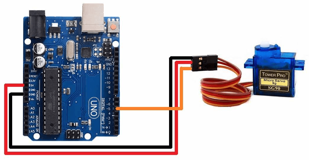 SG90 RC Servo Motor - 9 Gram 180 Derece