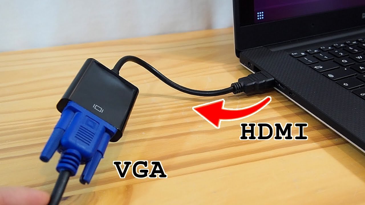 VGA to HDMI kablo Dönüştürücü