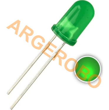 5mm Yeşil Led Diyot - 100 Adet 