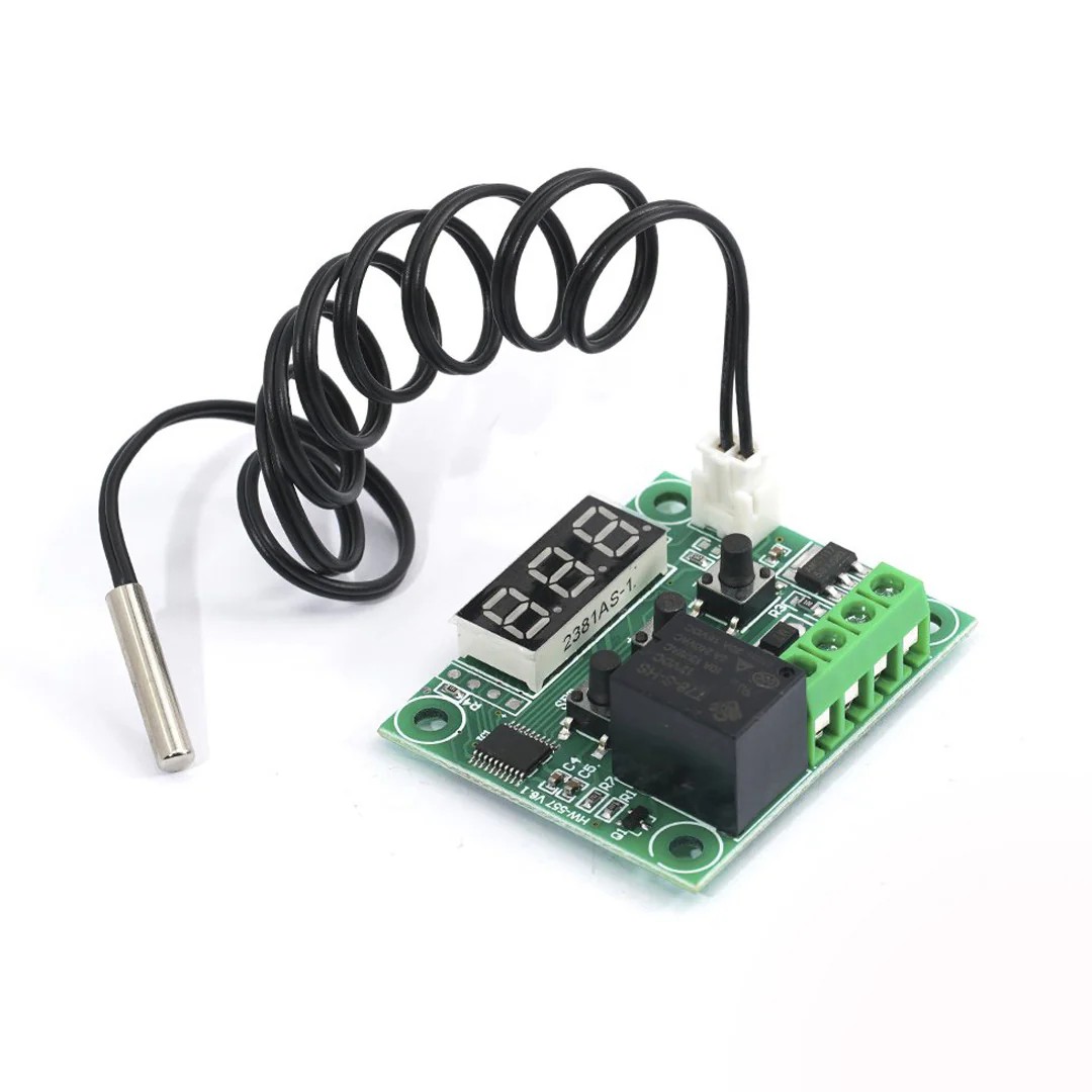 W1209 Dijital Röleli Termostat - Akvaryum Sıcaklık Kontrol Kartı