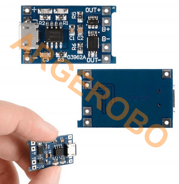 TP4056 Micro USB Lipo 18650 Pil Şarj Devresi 3,7V