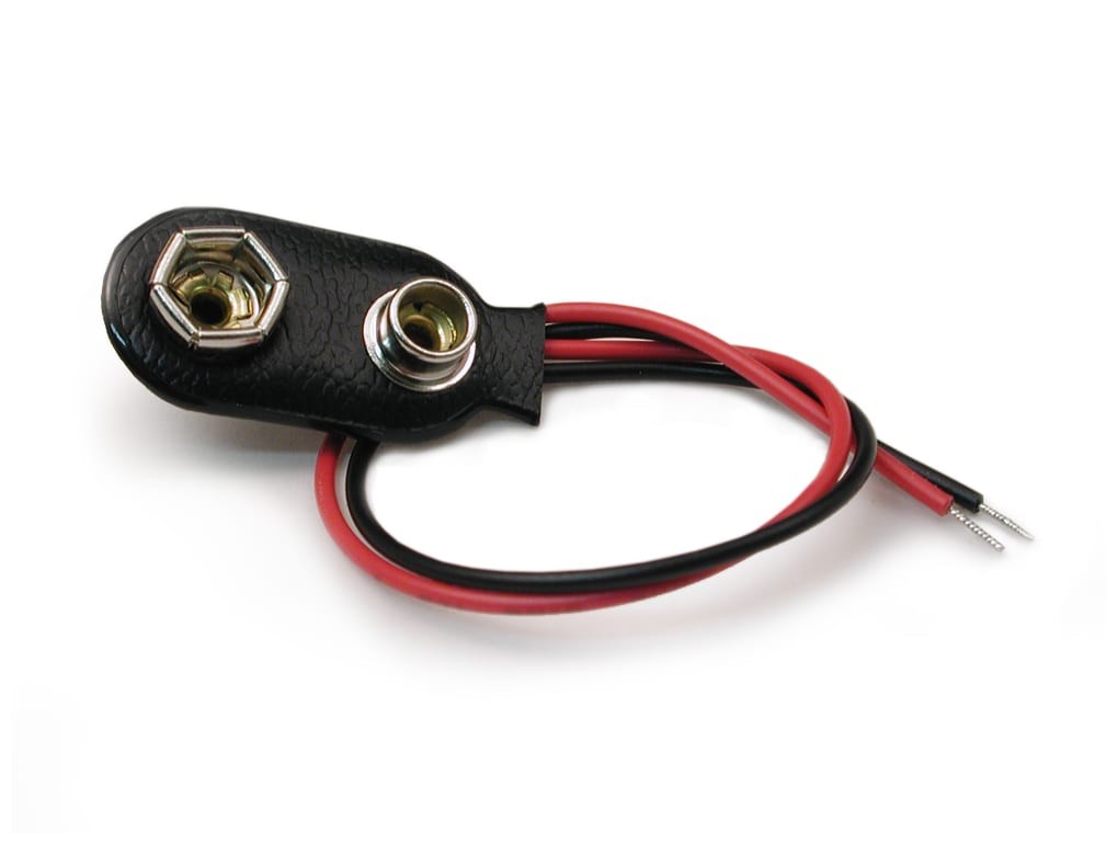 9V Pil Başlığı - Bağlantı Kablosu