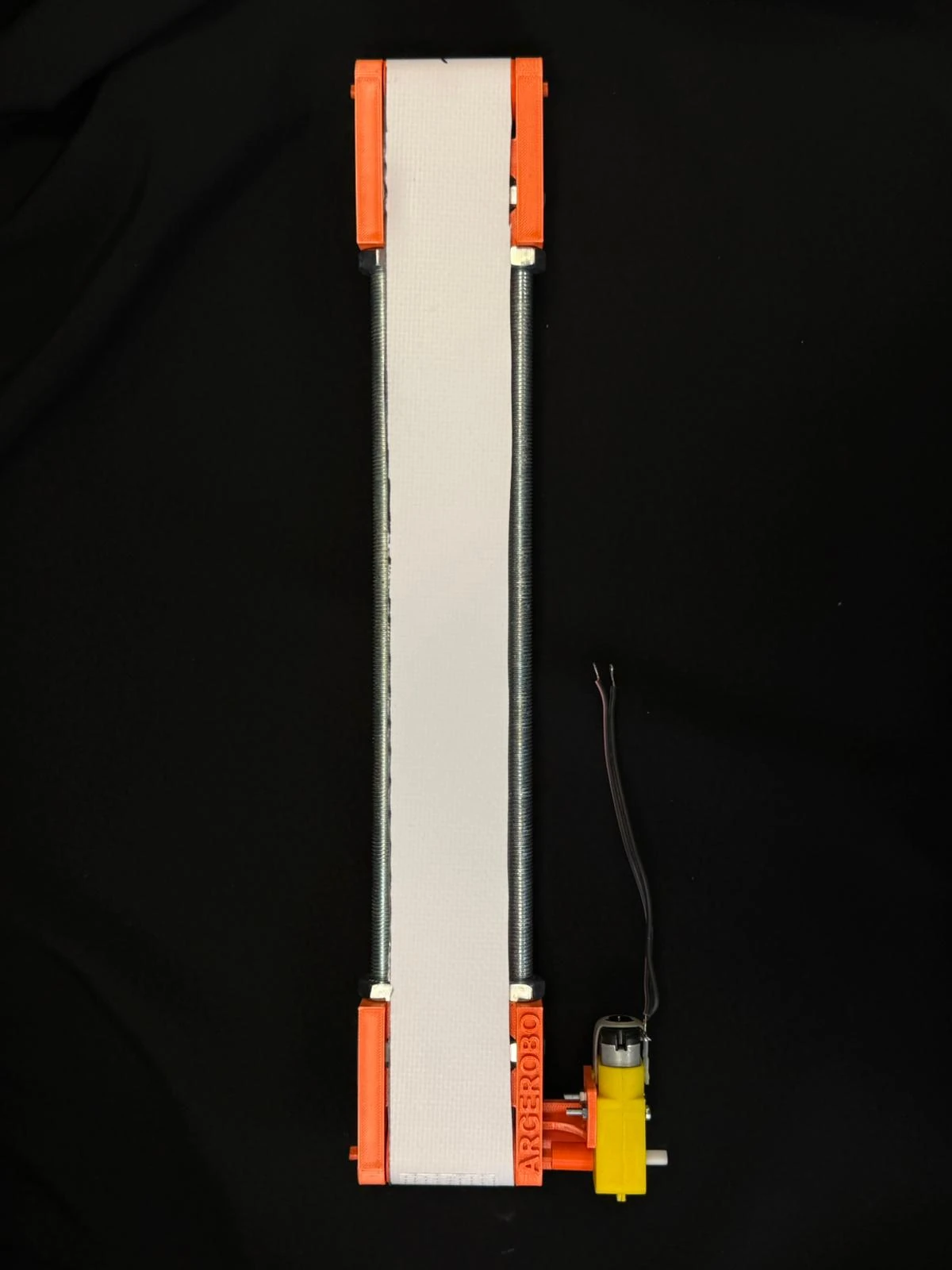 Arduino ve Bitirme Projeleri için 30cm Konveyör Bant Set