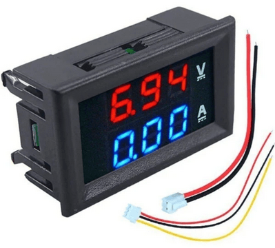 100 ADET DUAL DİJİTAL VOLTMETRE