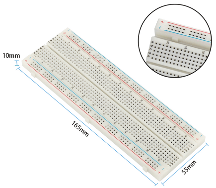 Büyük Boy BreadBoard 830 Pin MB-102