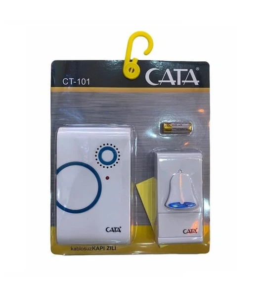 CATA CT-101 KABLOSUZ KUMANDALI KAPI ZİLİ