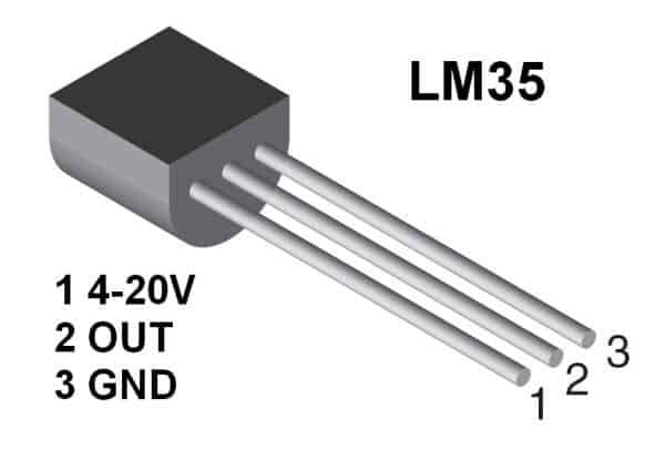 LM35 Sıcaklık Sensörü