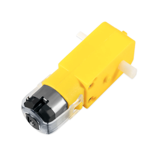 6V 250RPM Redüktörlü Sarı Motor