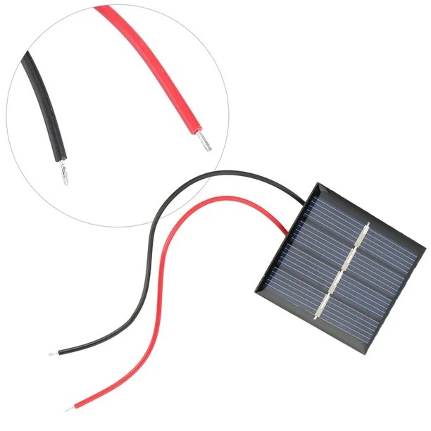 1.5 Volt 250 mA 52x52 mm Güneş Paneli 