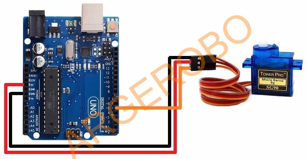 SG90 RC Servo Motor - 9 Gram 180 Derece