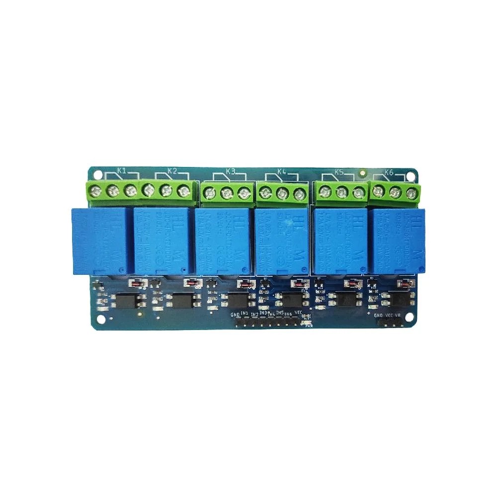 6 Kanal 12V Röle Kartı