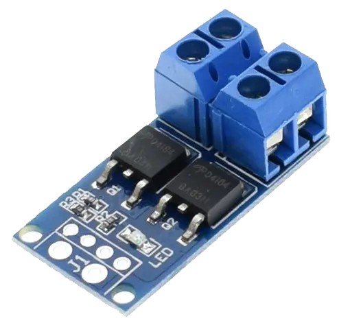 15 Amper 400 Watt PWM Kontrollü MOSFET Anahtarlama Kartı Modülü