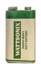 WATTSONIX 9V PİL