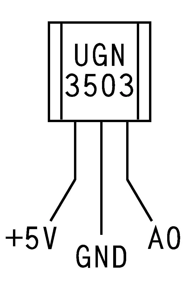 UGN3503 HALL EFFECT SENSÖRÜ