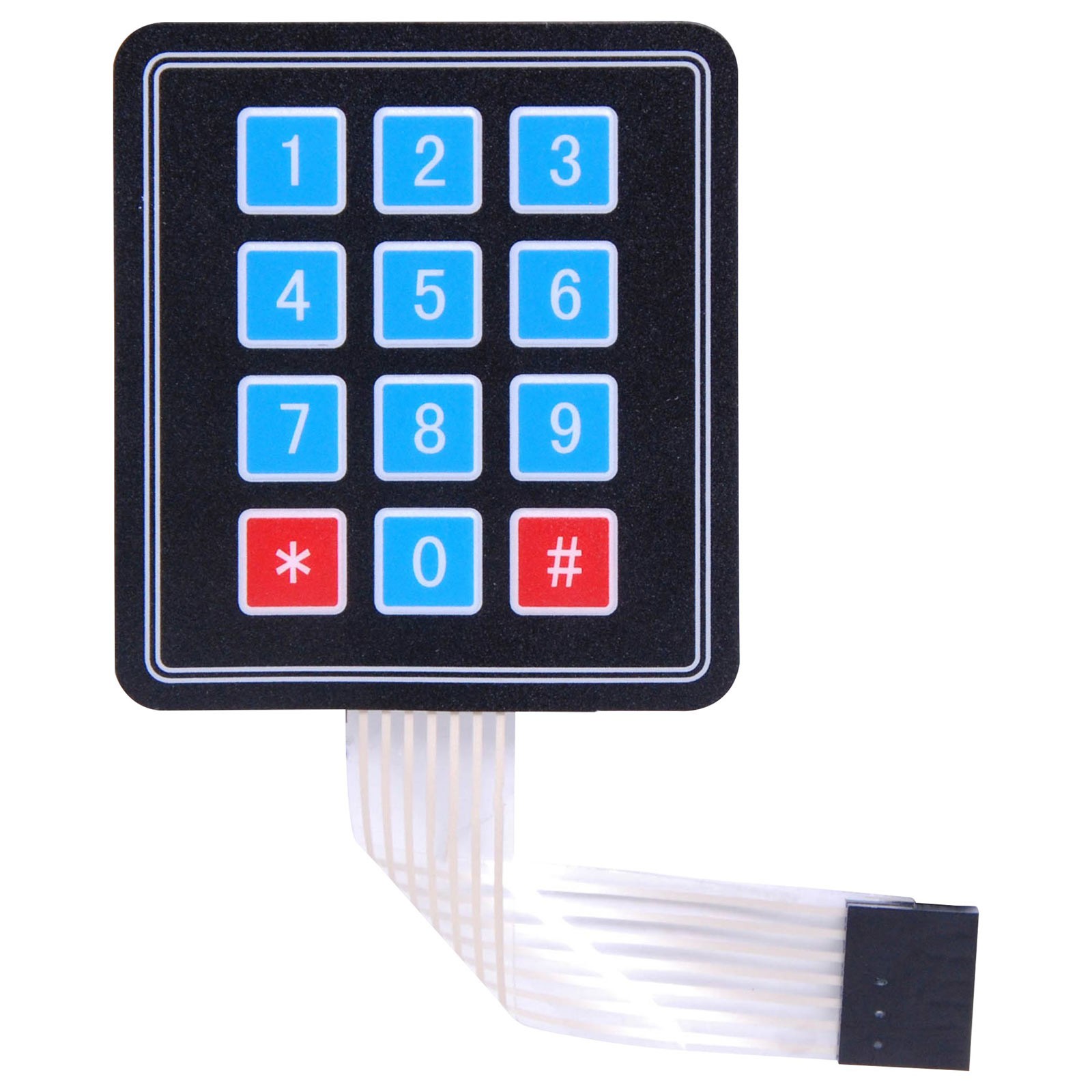 3X4 Membrane Tuş Takımı Keypad