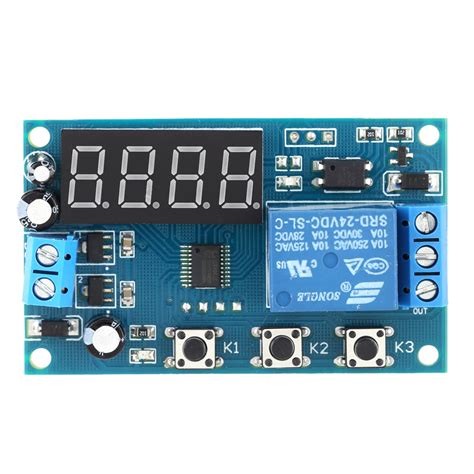 Zaman Ayarlı Zaman Tetiklemeli 12V Röle Micro USB Girişli