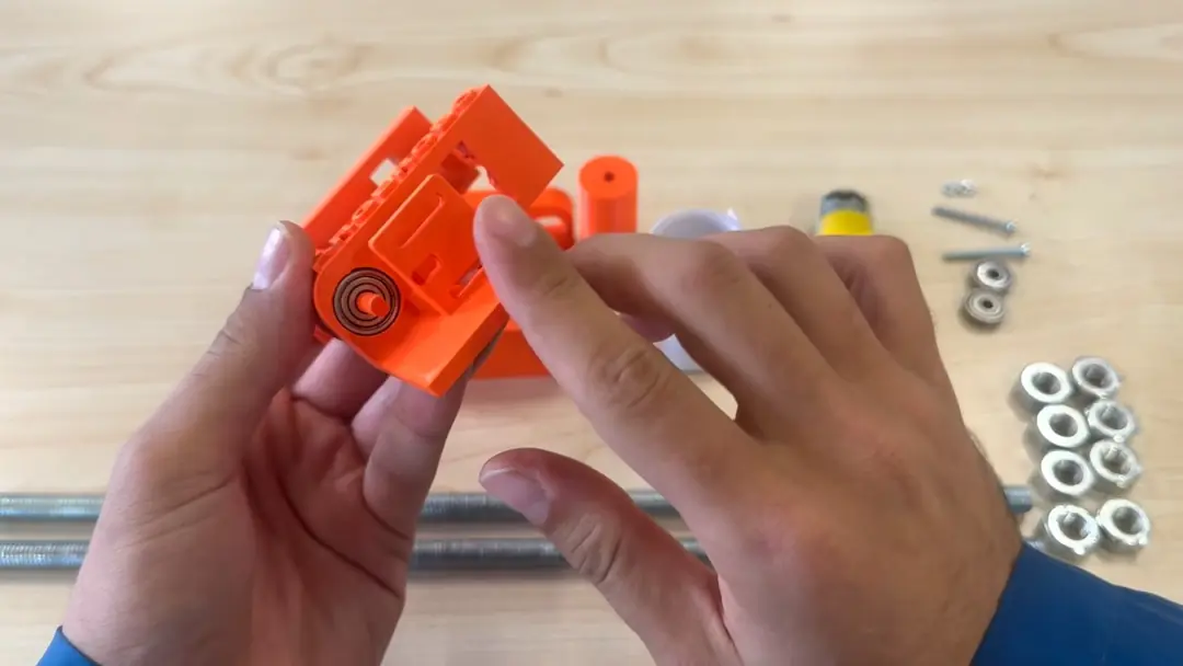 Rulmanlar Yerleştirilir