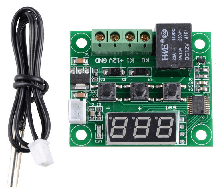 W1209 Dijital Röleli Termostat - Akvaryum Sıcaklık Kontrol Kartı