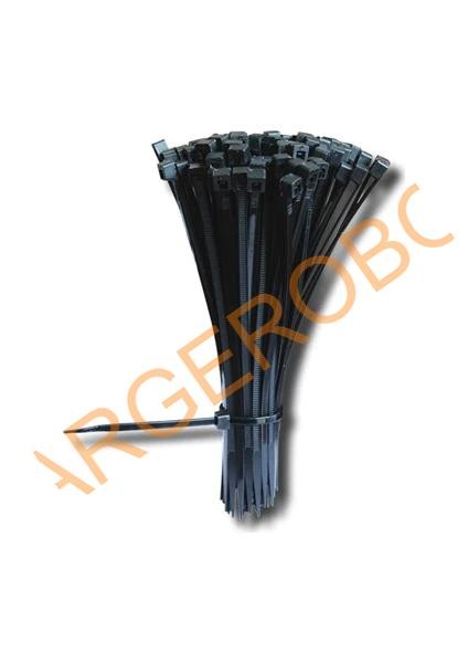 2,5MM X 100MM KLİPS (SİYAH PLASTİK KELEPÇE)
