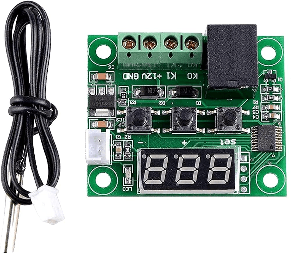 W1209 Dijital Röleli Termostat - Akvaryum Sıcaklık Kontrol Kartı
