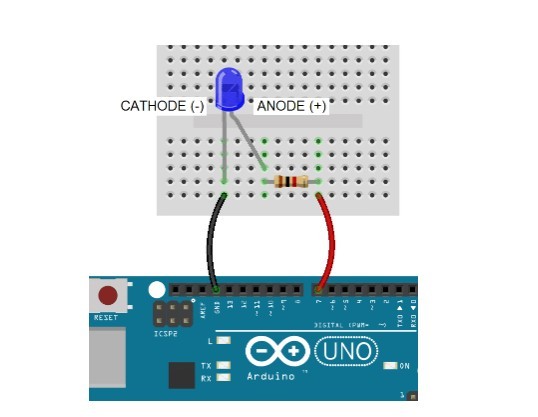 5mm Kırmızı Led Diyot - 1 Adet