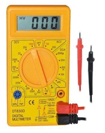 DT-830D Dijital Multimetre Avometre Ölçü Aleti