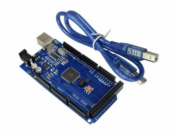 Arduino Mega 2560 R3 CH340 + USB Kablo Hediyeli Klon