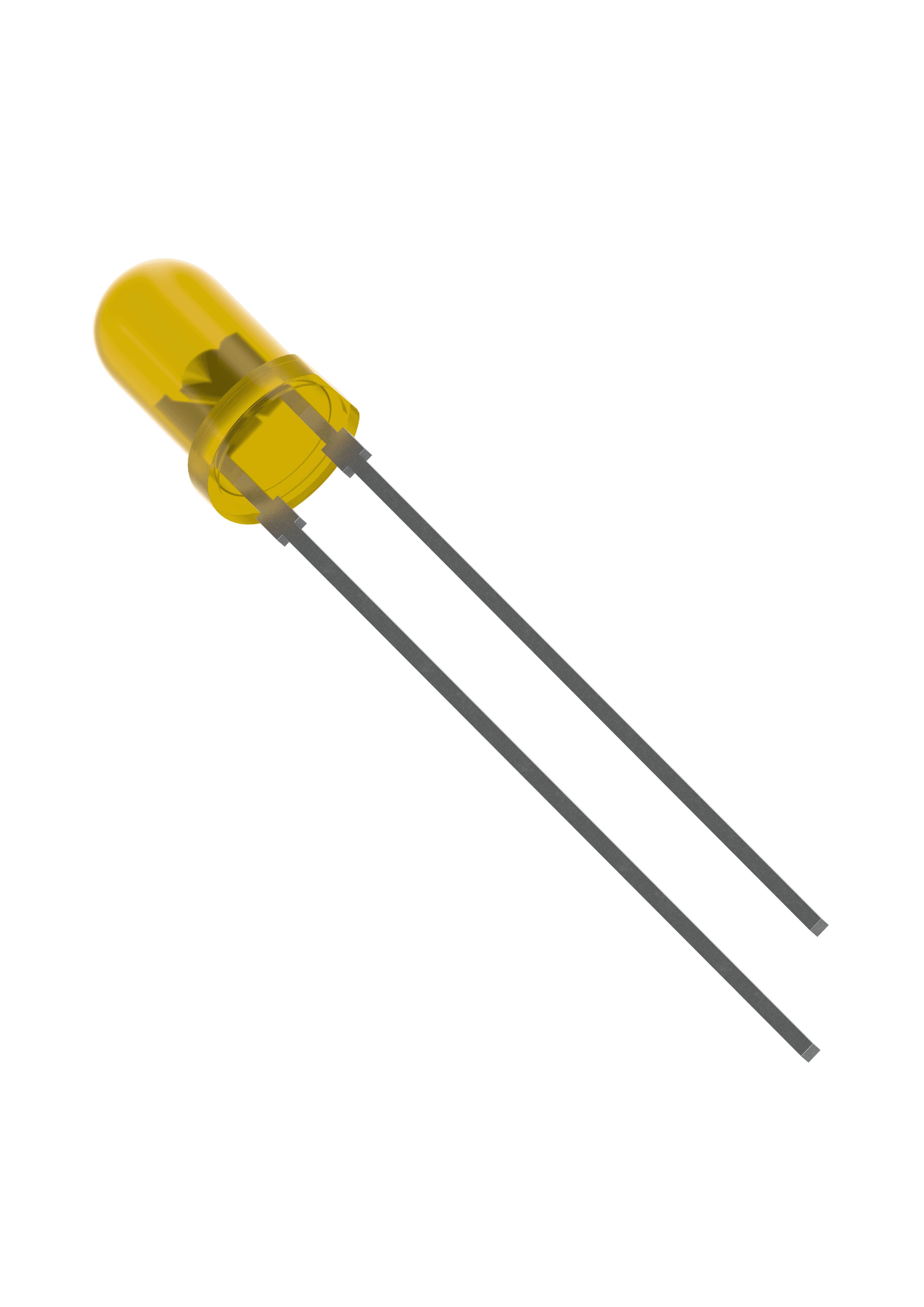 3mm Sarı Led - 600-800 mcd