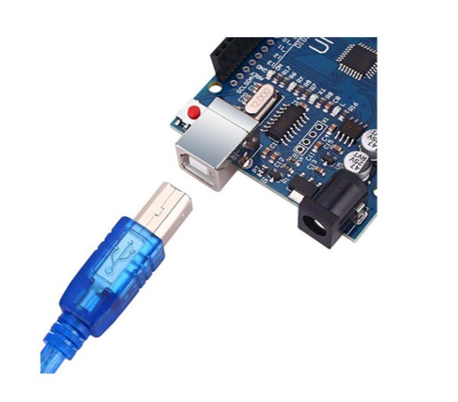 Arduino Uno R3 Klon - USB Kablo ve 40 Pin Header Hediyeli