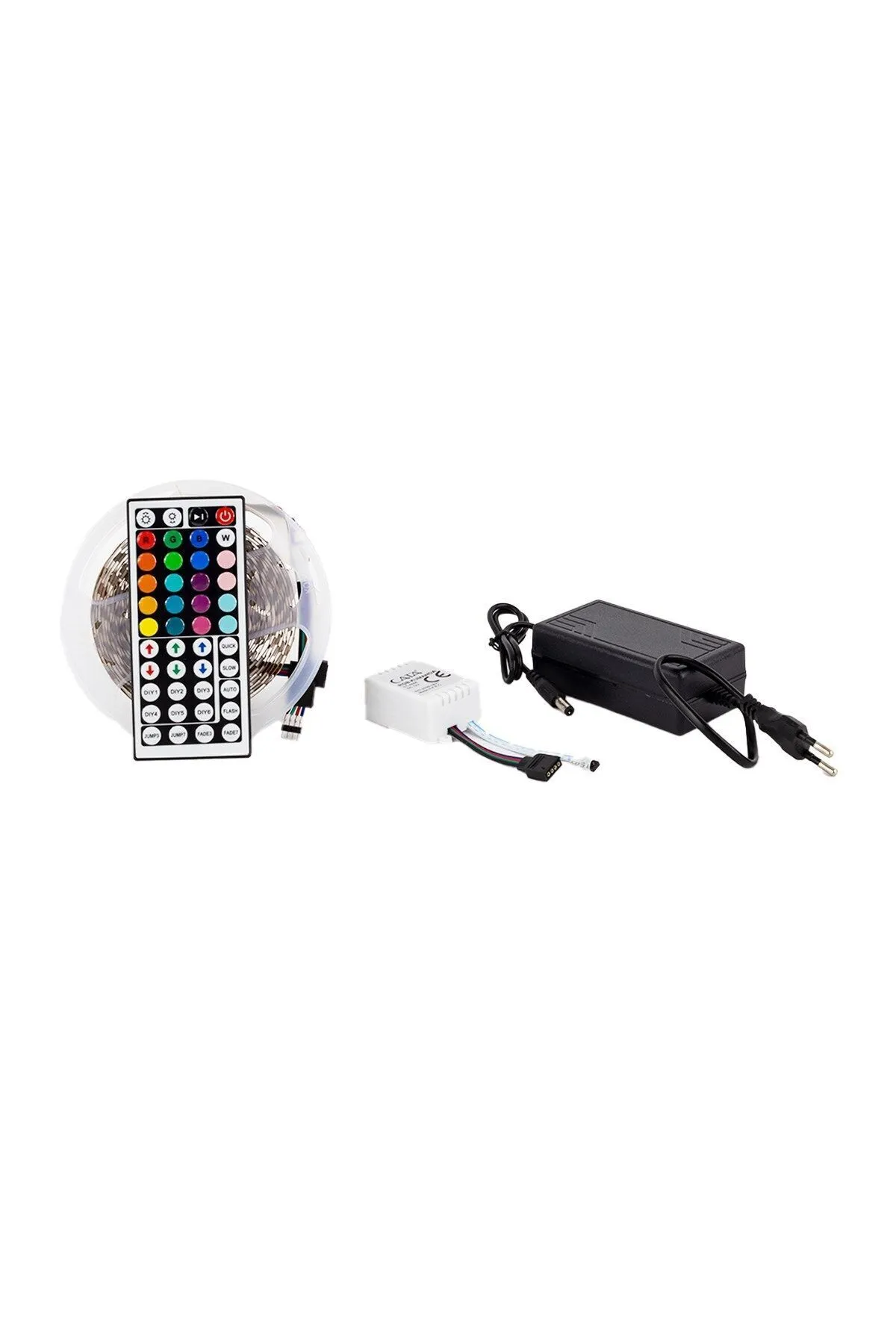 Cata Ct-4558 Profesyonel Rgb Şerit Led 5 Metre Trafo Kumandalı / Renkli Aydınlatma