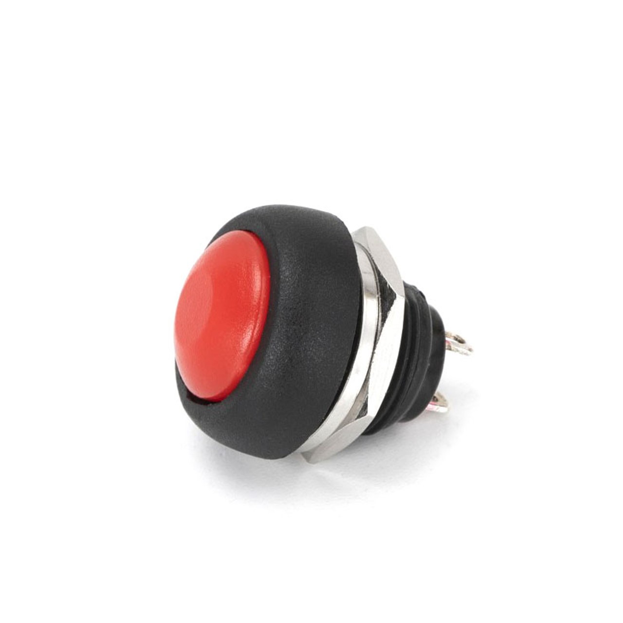 IC-184 Kırmızı Plastik Push Buton 12mm
