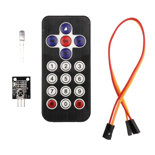 HX1838 IR ALICI VERİCİ KUMANDA KONTROL KİTİ