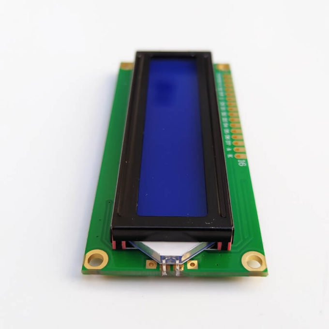 LCD Ekran 2x16 Mavi Beyaz