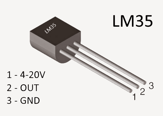 LM35 Sıcaklık Sensörü