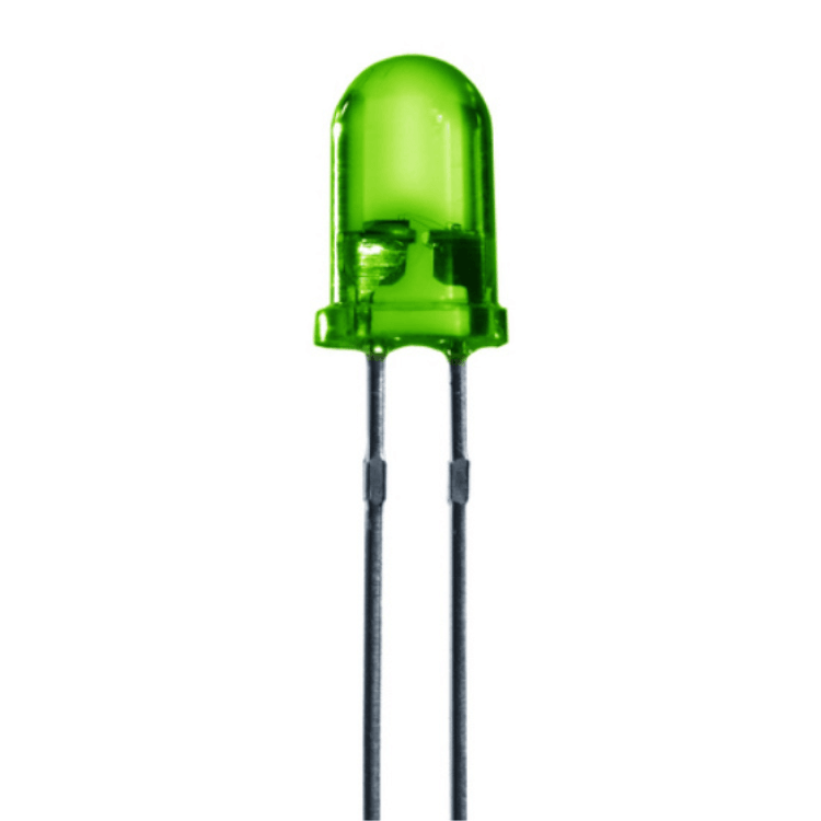 5mm Yeşil Led Diyot - 1 Adet