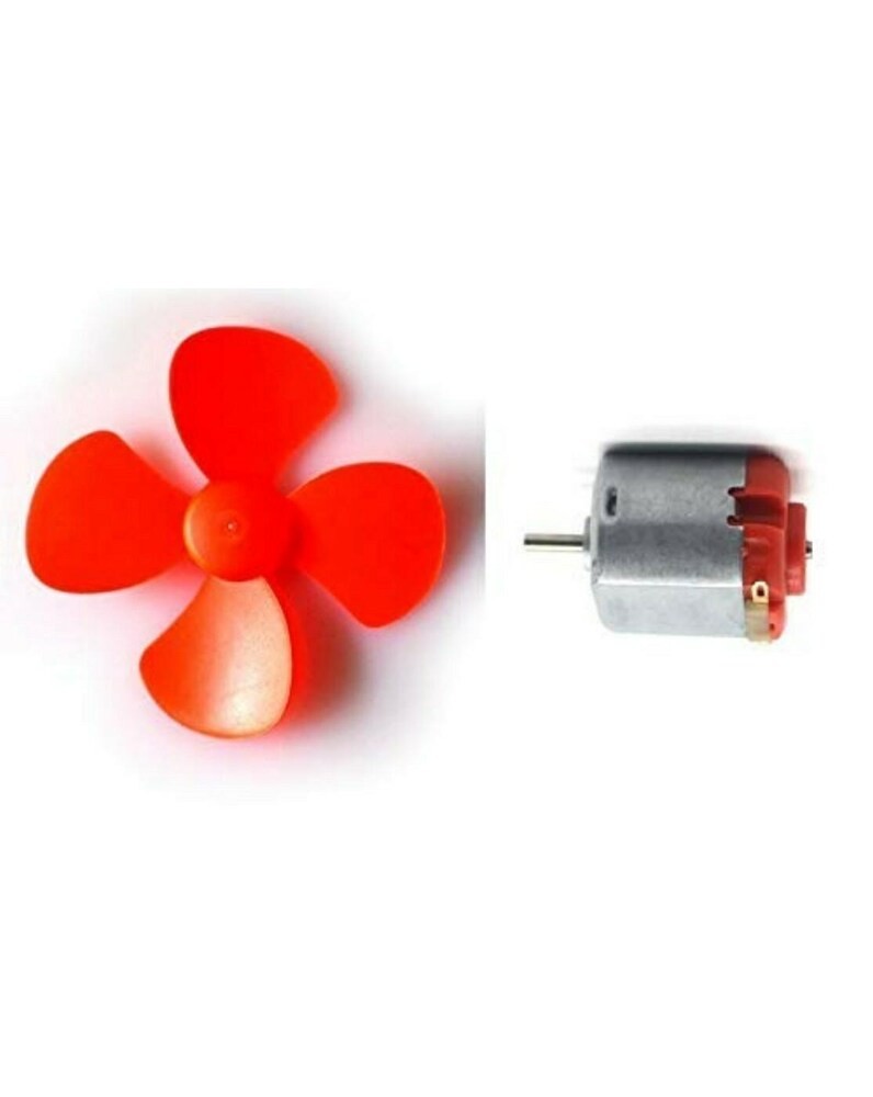 Oyuncak 3-6V DC Motor ve Pervane Seti