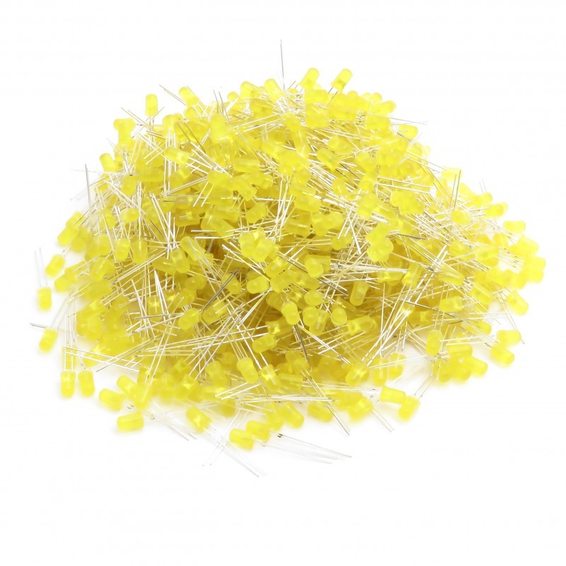 5mm Sarı Led Diyot - 1000 Adet