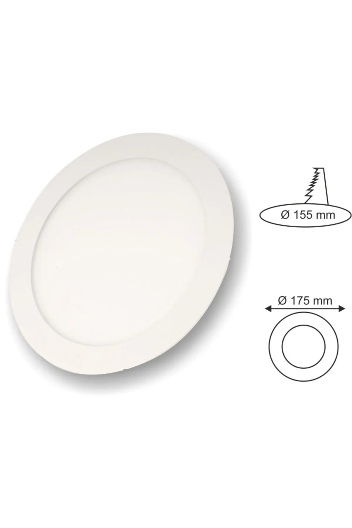 Cata 12W Sıva Altı Led Panel Spot CT-5147