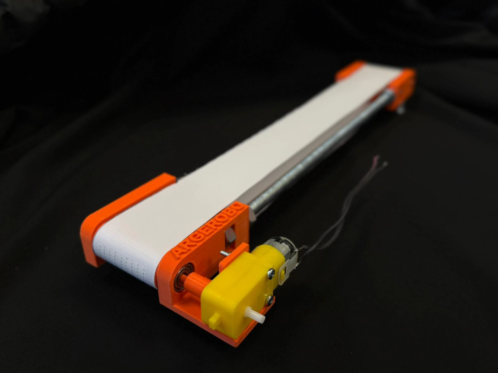 Arduino ve Bitirme Projeleri için 30cm Konveyör Bant Set