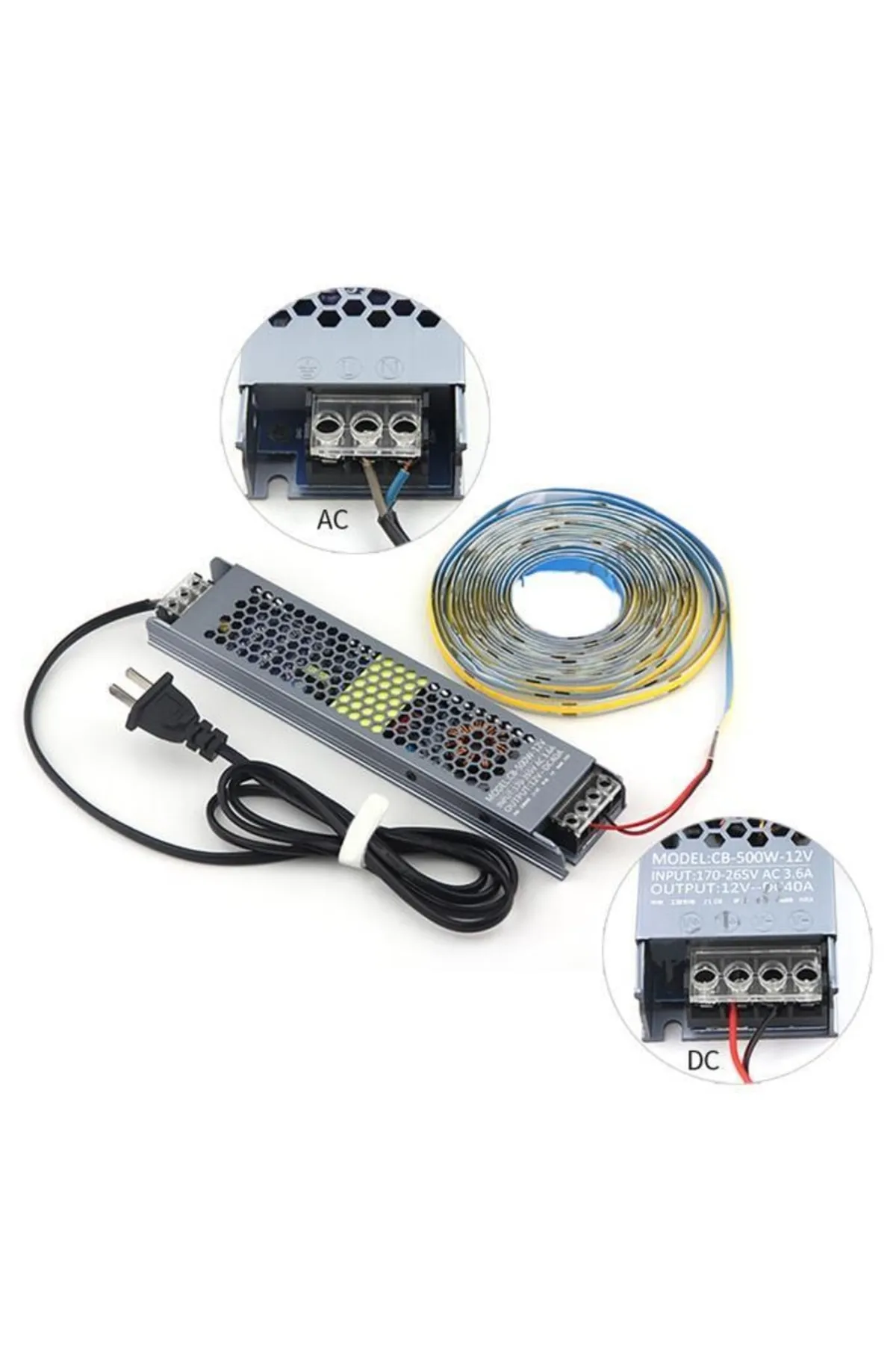 Cata Ct-2677 21a 252w Slim Şerit Led Trafosu