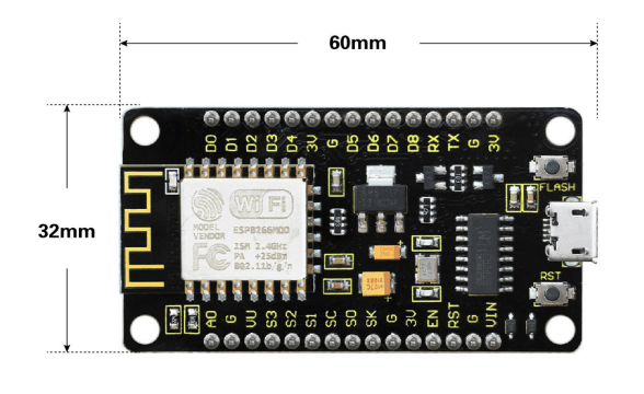 NodeMCU Lolin V3 CH340 ESP8266 Geliştirme Kartı